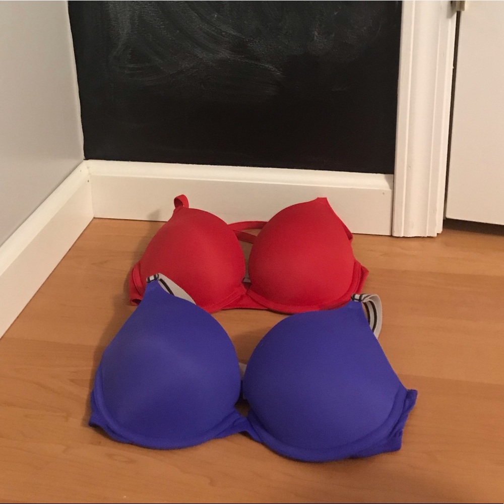 Two bras